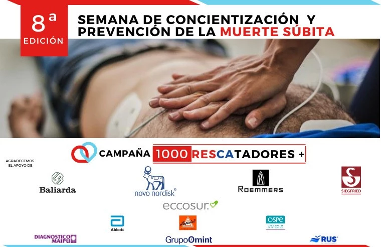 Cursos gratuitos de RCP Y DEA en la Fundación Cardiológica Argentina en el marco de la 8º edición de la Semana de Concientización y Prevención de la Muerte Súbita. 